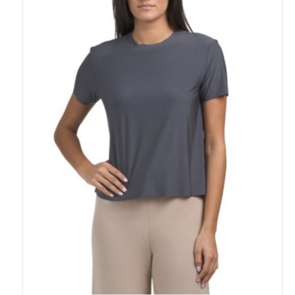 Commando Butter Tank Top in Asphalt.